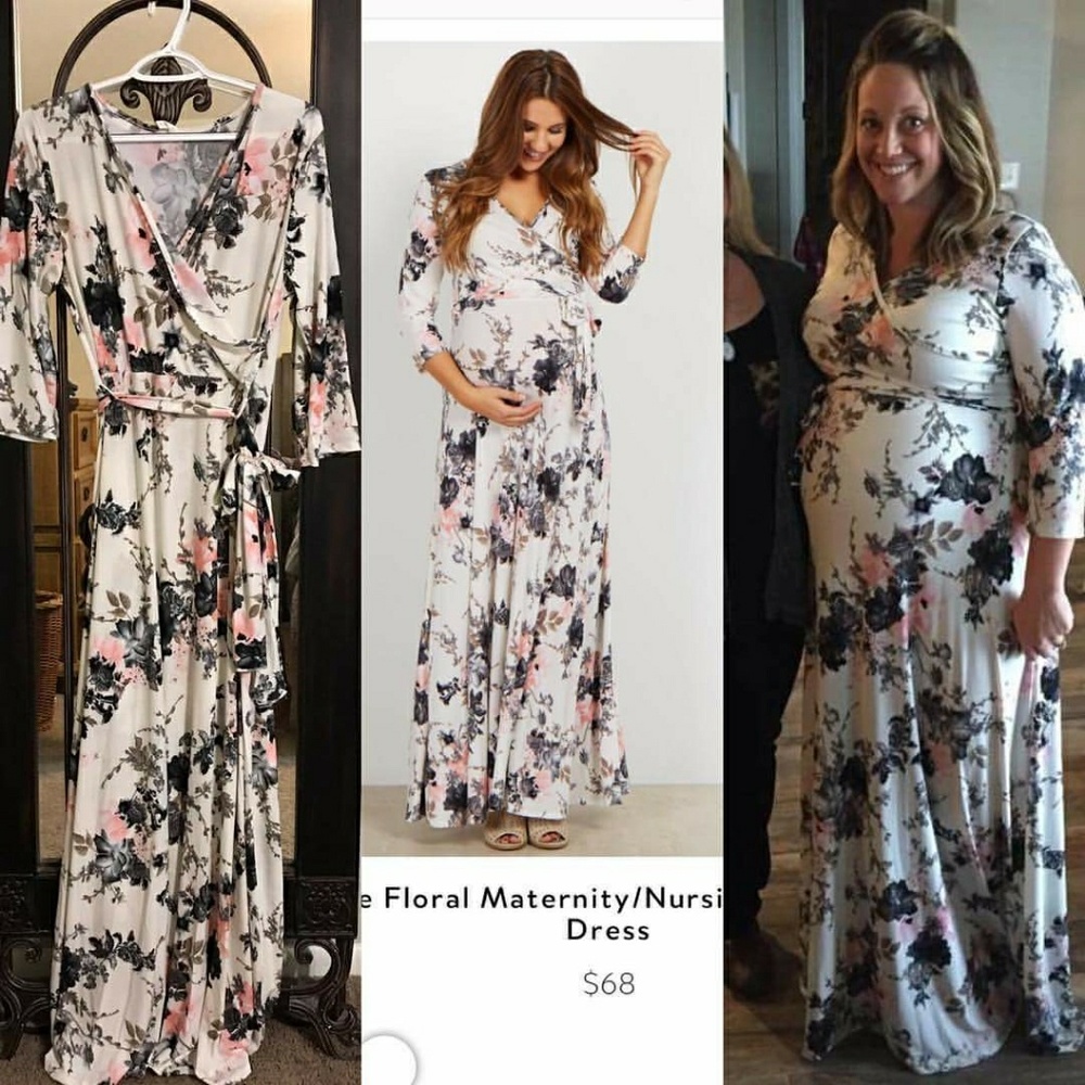 Maternity Wrap Dress